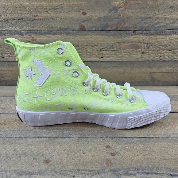 Converse Extra Bold UNT1TL 3D  Hi Top Men's Sneakers Volt NEW - Picture 10 of 13